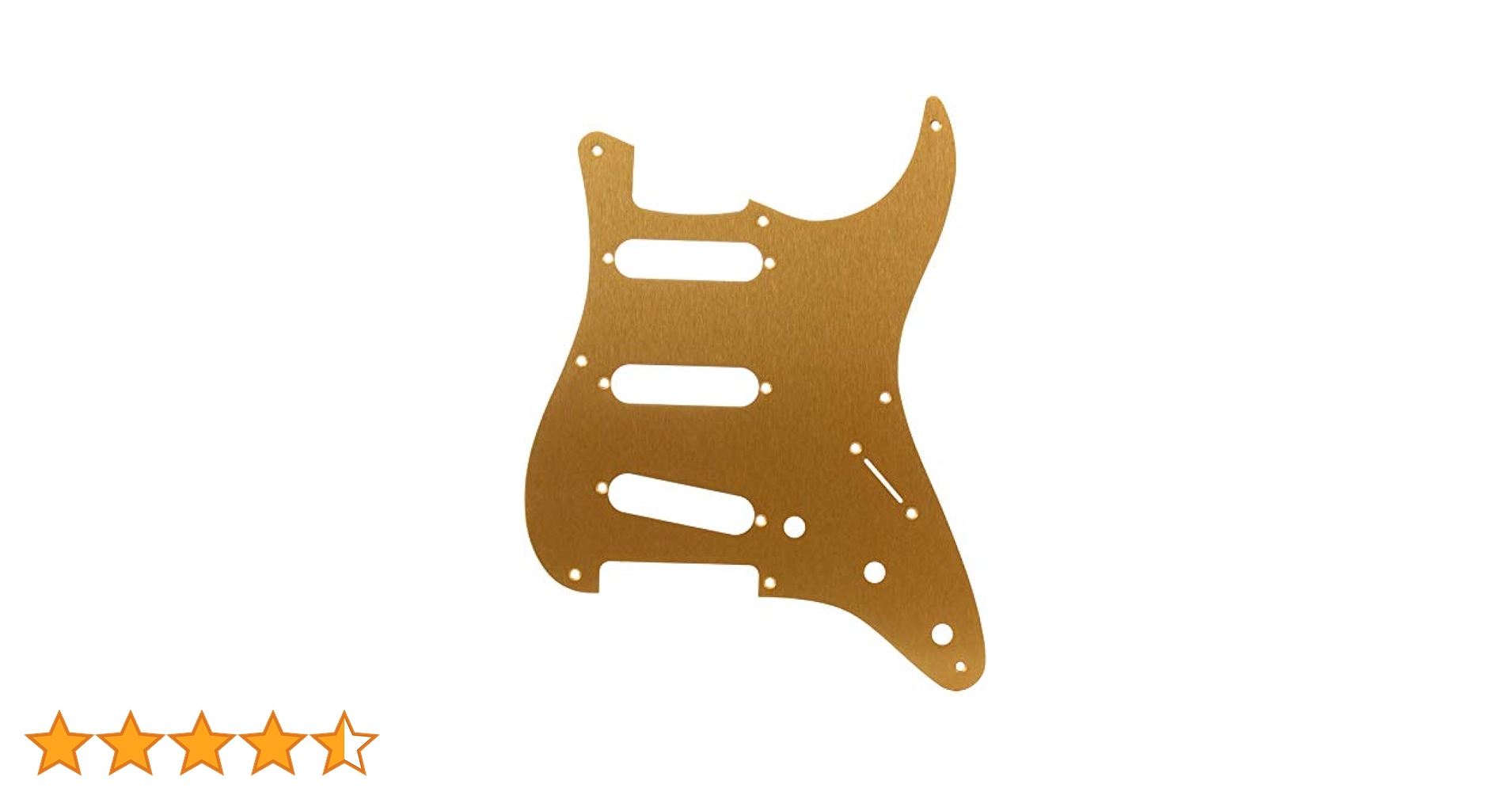 ストラト用アノダイズドピックガードRich Gold濃金/Lotustorks d5276b15866b61c5b5d9290846c60b